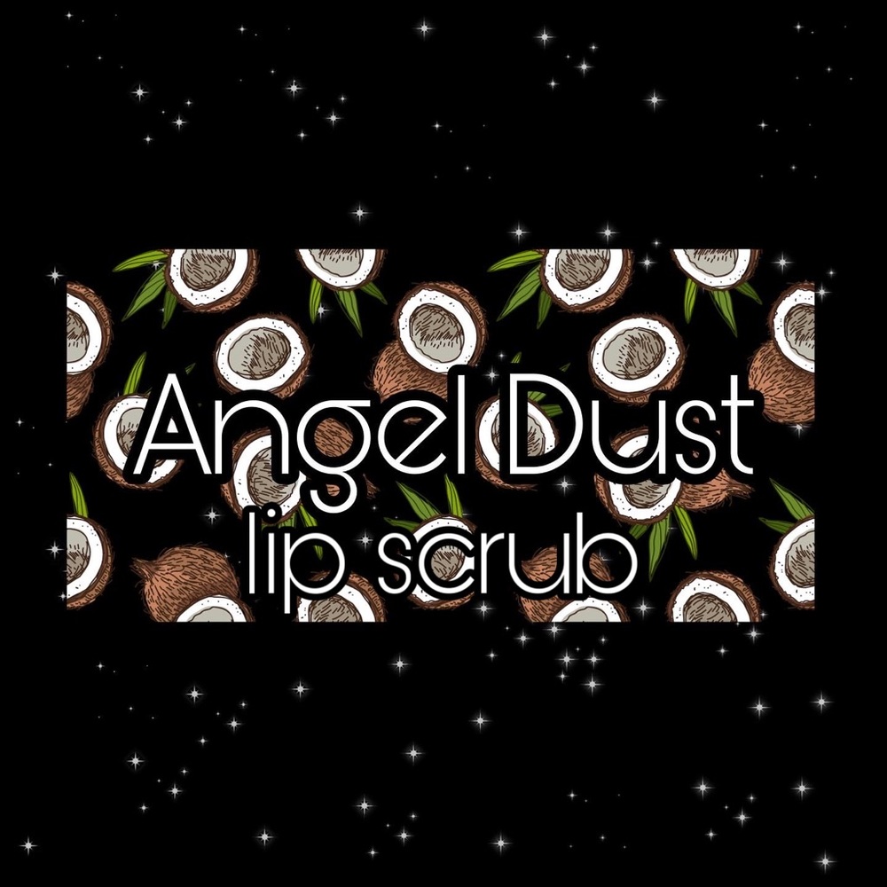 Angel Dust lip scrub 🕊🥥💎 handmade product